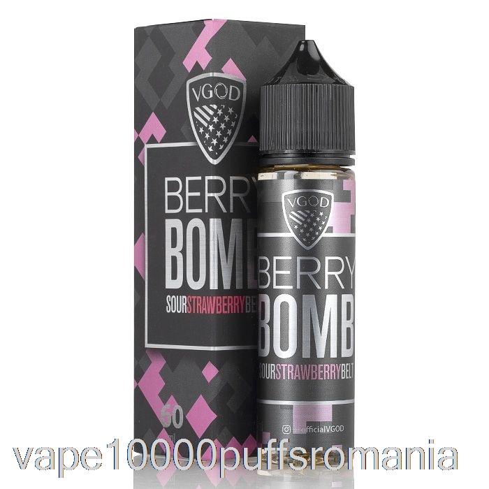 Vape Romania Berry Bomb - E-lichid Vgod - 60ml 0mg